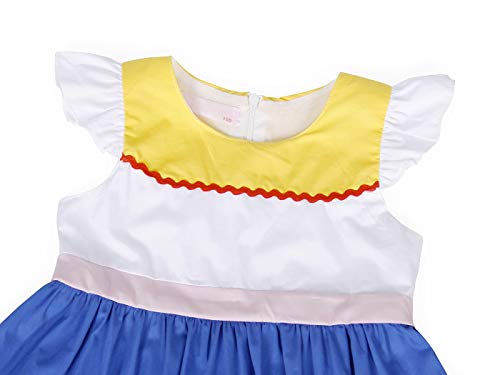 WonderBabe - Disfraz de Jessie para niñas y niños A187-multicolor 7-8 Años