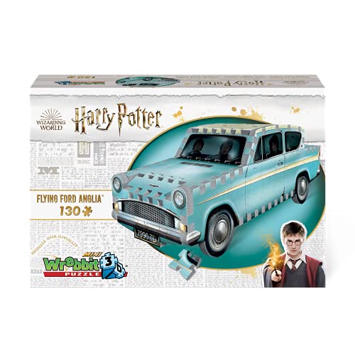 Wrrebit Puzzle 3D Harry Potter: Rompecabezas del Flying Ford Anglia