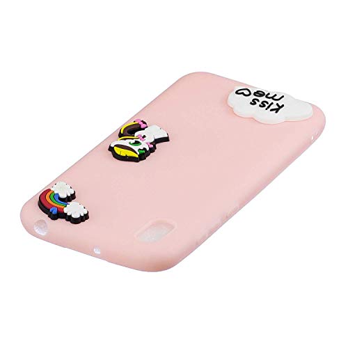 Wubao Fundas Xiaomi Redmi 7A Silicona Unicornio, Carcasas Xiaomi Redmi 7A Silicona Unicornio, Funda de Silicona Animales Suave Unicornio 3D para Fundas Xiaomi Redmi 7A Carcasas Dibujos Animados