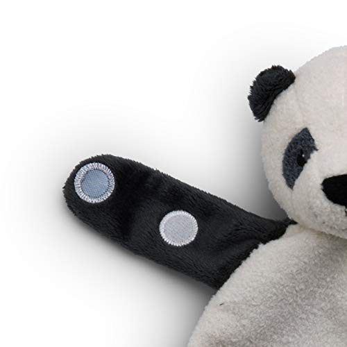 WWF CUB CLUB 16183012 - Peluche plano panda con velcro suave, normas CE, 30 cm, 1 unidad