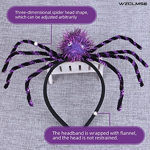 WZCLMSE Diadema de araña para Halloween, para niños, para disfraz de Halloween