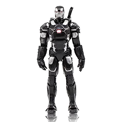 XWLMAOY Avengers Ironman War Machine Super Hero Black Iron Man Figura De Acción Modelo Juguetes 18cm (Tamaño : 18cm)