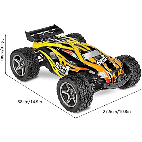 YAMMY 1/12 Escala Off-Road Control Remoto Coche Eléctrico 4WD Racing RC Vehículo 2.4G Wireless Drift RC Car Bigfoot Monster RC Tru (Juguetes)