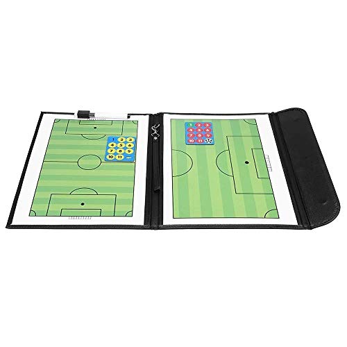 YAMMY Ball Tactical Board Coaches Portapapeles como una Pizarra Digital de borrado en seco Diseño Conveniente y Duradero (Color: Negro, Tamaño: One s (Juego de Mesa)