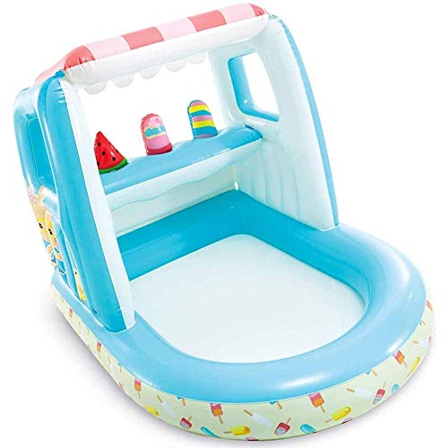 YAMMY Piscina de casa Hinchable para niños, Piscina de Juguete Inflable para Interiores, Tienda de campaña para niños, casa de Juguete, Castillo Inflable, para Interiores y Exteriores (S (Piscina)