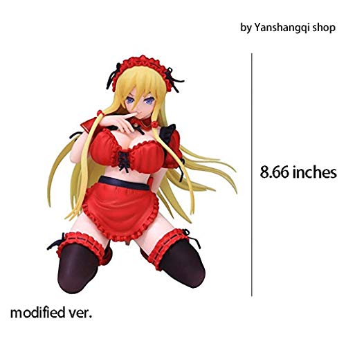 Yanshangqi BISHOUJO Mangekyou: Alice (versión roja 2) Figura PVC - 8.66 Pulgadas