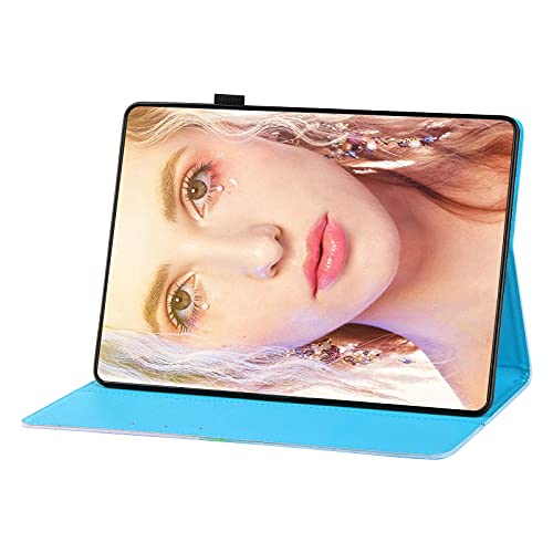 YANTAIAN Accesorios de tabletas para Lenovo Tab 4 10 Plus Dibujo de Color Funda de Cuero Horizontal Flip PU con Soporte y tragamonedas de Tarjetas y Función de desvanecimiento/desvanecimiento