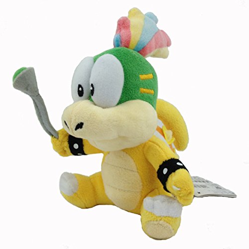 Yijinbo Super Mario Bros Koopalings - Peluche de peluche (8 unidades), diseño de rey Bowser Lemmy Larry Roy Wendy O. Morton Larry Iggy