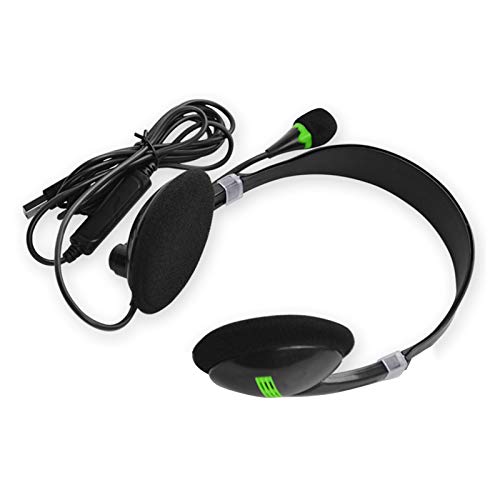 YIPUTONG Auriculares USB con micrófono, Auriculares USB con Control de Volumen Auriculares para PC con micrófono con cancelación de Ruido Auriculares para computadora Auriculares