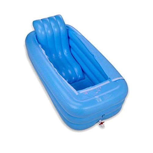 YIQIFEI Bañera Inflable, bañera Plegable portátil para Adultos, bañera Inflable, bañera de pie (Juguetes para la Piscina)