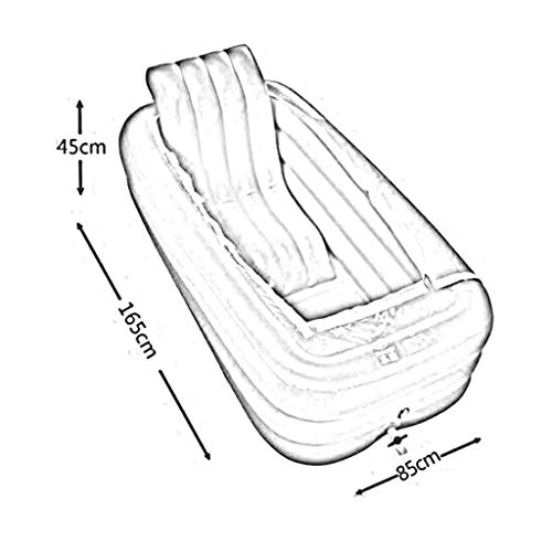 YIQIFEI Bañera Inflable, bañera Plegable portátil para Adultos, bañera Inflable, bañera de pie (Juguetes para la Piscina)