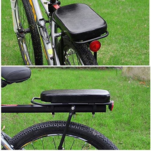 Yiyer Cojín Tripulado para Bicicleta Cojín Universal para Asiento Trasero de Bicicleta Suave Cojín para Asiento Trasero para Bicicleta de Montaña Asiento Cómodo para Niños