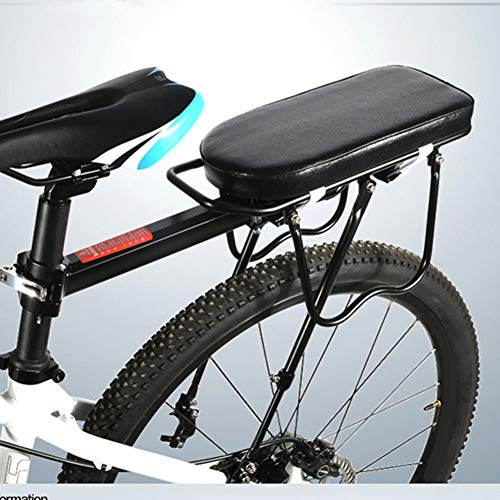 Yiyer Cojín Tripulado para Bicicleta Cojín Universal para Asiento Trasero de Bicicleta Suave Cojín para Asiento Trasero para Bicicleta de Montaña Asiento Cómodo para Niños