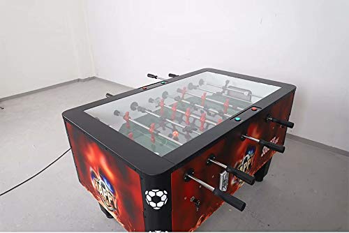 YLJJ Máquina de fútbol de Escritorio portátil para Adultos y niños, Entretenimiento de fútbol, Juegos de fútbol, Juegos educativos para niños, máquina de fútbol, Rojo, 140X70X90cm