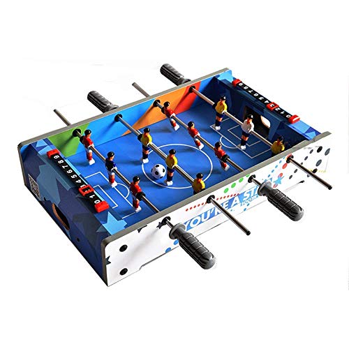 YLJYJ Foosball Table Football Game W/Game Room Indoor Soccer Game Table For Adults Kids Room Sports Game Soccer Foosball Table Toy(Pools)