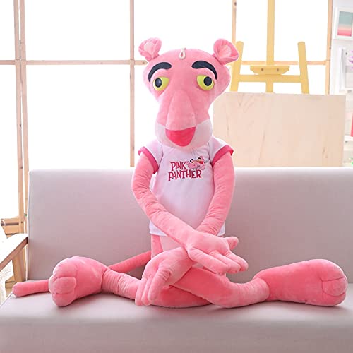 YMQKX 55-110cm Juguetes Gigantes bebés Juguete Lindo Travieso Pantera Rosa muñeco de Peluche de Juguete decoración del hogar Chica Kawaii Regalo 110cm WhiteT