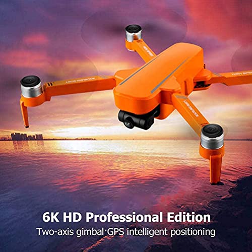 YOBDDD Drone GPS con cámara HD de 6K para Adultos, Drones Quadcopter con Motor sin escobillas, con Tiempo de Vuelo de 60 Minutos, (Drone al Aire Libre)