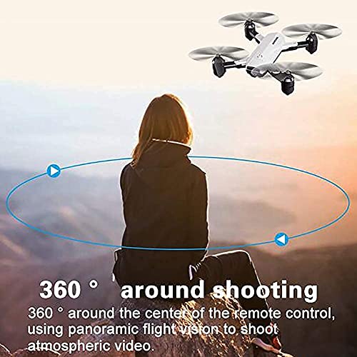 YOBDDD Drone Plegable, 5G WiFi FPV RC Quadcopter con cámara 4K para Adultos, GPS Return Home 1000Mah 18 Minutos (Drone al Aire Libre)