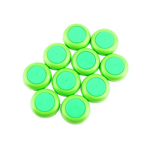 Yosoo Disco de Recambio Suave Bala Dardos para Nerf Vortex Vigilon bláster Nitron Praxis Proton - Verde, 50PCS