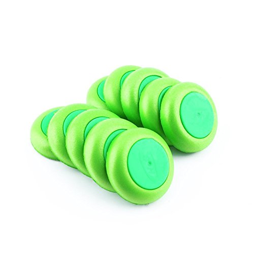 Yosoo Disco de Recambio Suave Bala Dardos para Nerf Vortex Vigilon bláster Nitron Praxis Proton - Verde, 50PCS