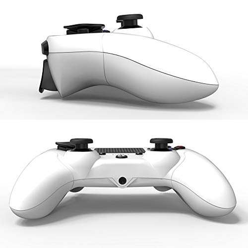 YTONGS PS4 GamePad, controlador PS4 inalámbrico, mando a distancia de mando para PlayStation 4 con doble vibración (blanco)