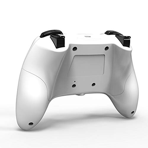 YTONGS PS4 GamePad, controlador PS4 inalámbrico, mando a distancia de mando para PlayStation 4 con doble vibración (blanco)