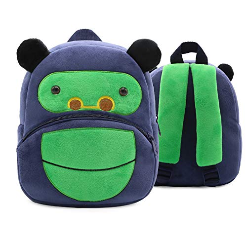 YUIOP Mochila Lindo Bolso De Escuela Para Niños Bolso De Hombro Mochila De Felpa Jardín De Infantes Educación Temprana Bolsa De Jardín