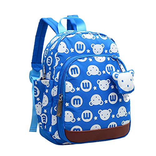 YUIOP Mochila Mochila Escolar Para Niños Mochila Escolar Para Jardín De Infantes Lindo Conejo De Dibujos Animados Estampado Bolso De Algodón Para Bebés Mochila Escolar Para Niños