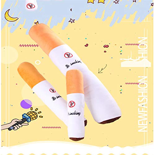 yukeren Cigarrillo Cigarrillos Creativas Almohada Muchachos Muñeca De Juguete De Felpa Niño Durmiendo Bajo La Versión Dejar De Regalo De Cumpleaños (Color : White, Size : 150cm)