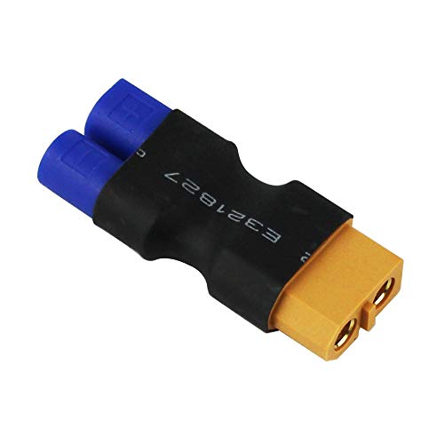 YUNIQUE ESPANA 3 Piezas Macho EC3 a Hembra XT-60 Adaptador Conector XT60 LiPo batería