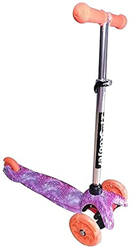 ZBBN Scooter Niños Niños Rueda Ancha Un Solo pie Coche resbaladizo Hombres y Mujeres Patinetes de Tres Ruedas para bebés, Patinete de Juguete para niños (Color: c)