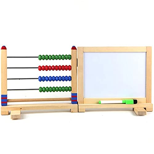 ZDAMN Ábacos Juguetes de matemáticas de Madera para niños Materiales Kid Abacus Número Abacus ARITHMÉTICO Contando Aprendizaje Earlizando Educación Juguete Herramienta Educativa Escolar