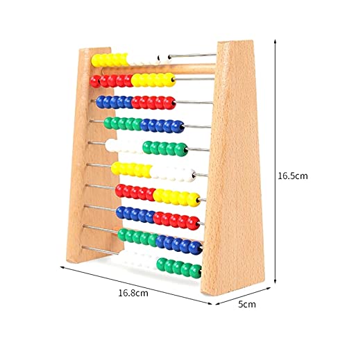 ZDAMN Ábacos Niños de Madera Early Learning Learning Toy Números Contando CALCULAR CALGULAR Abacus EDUCA EDUCA EDUCA NIÑOS Juguetes MATEMÁTICOS Herramienta Educativa Escolar