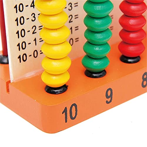 ZDAMN Ábacos NIÑOS EDUCACIÓN Abacus Abacus Abacus Cálculo Rack Niños Aprendizaje Educativo Juguete Matemáticas Juguete Herramienta Educativa Escolar (Color : Colorful, Size : One Size)