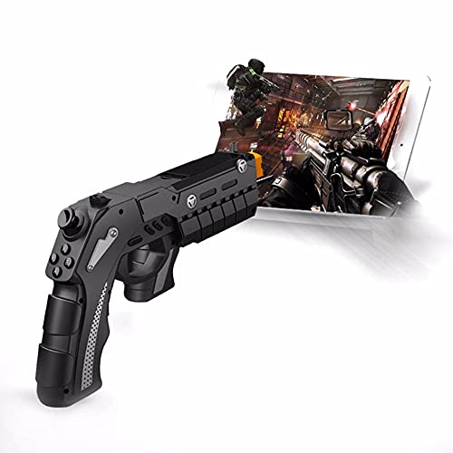 ZDSKSH AR Gun Toy 4D Juego de detección remota Gamepad Smart Bluetooth Pistol w/Phone Holder VR Game Handle Gun Juguetes al Aire Libre para Android iOS