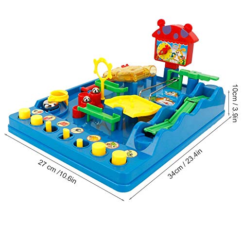 Zerodis Juguete de Laberinto Parque acuático Playset Rompecabezas Laberinto Juguetes Mesa Juego de Mesa Adultos Juguetes para niños