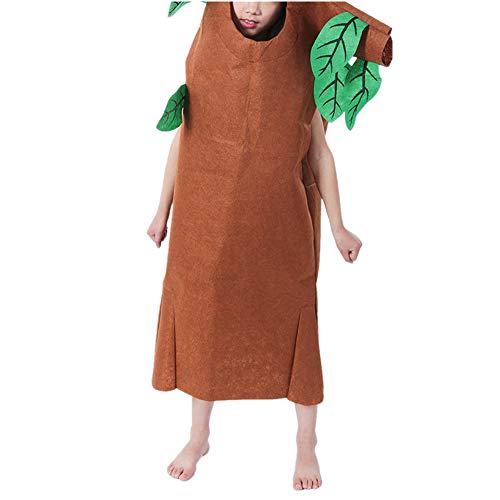 zhxinashu Unisex Arbol Adulto Disfraces de Halloween Niños Juegos de rol Partido Trajes (160-180CM)