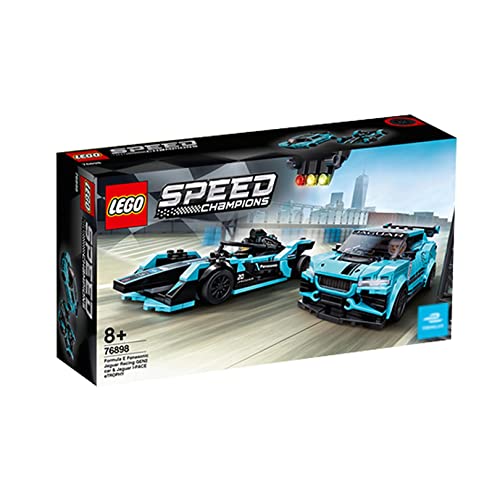 ZINIUKEJI Kit de construcción de Juguetes, Compatible con Jaguar, 76898 Speed Super Racing Series Sports Car Racing Model Adult Christmas Gifts para niños y niñas