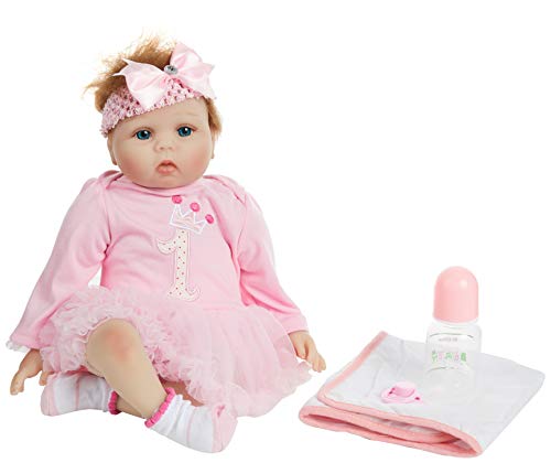 Ziyiui Reborn Baby Doll, Muñeca Rosa