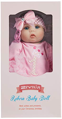 Ziyiui Reborn Baby Doll, Muñeca Rosa