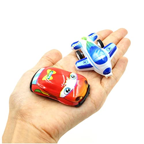 Zonster 12 Pcs Pull Back Mini Cars and Airplane Mix Set Kids Cumpleaños Fiesta Cumpleaños Rellenos Regalo Bolsa Regalo Juguetes Fiesta Regalo