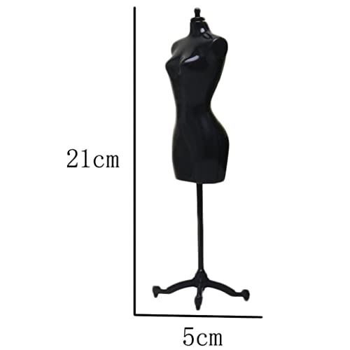 Zonster Muñeca Maniquin Soporte Ropa Vestido Vestir Metal Percha Organizador Pantalla Pantalla Mantenga Mantenga Vestido Vestido Vertical Soporte Accesorios