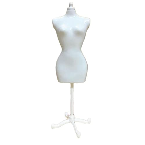 Zonster Muñeca Maniquin Soporte Ropa Vestido Vestir Metal Percha Organizador Pantalla Pantalla Mantenga Mantenga Vestido Vestido Vertical Soporte Accesorios