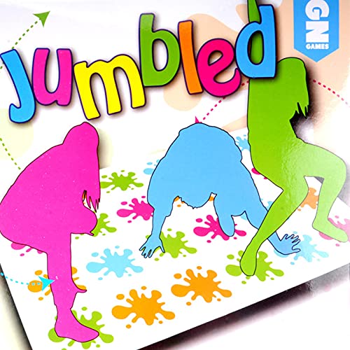 Zwbfu Juegos De Niños,Twister Game Classic Family Moves Juego de mesa Juego de piso interactivo para padres e hijos Juegos de fiesta de cumpleaños para interiores y exteriores a partir de 6 años