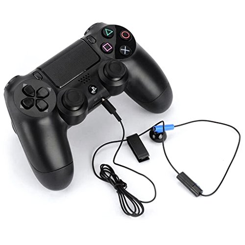 ZZALLL MINGJIE Gamepad Headset con micrófono Auricular para Auriculares con Controlador PS4