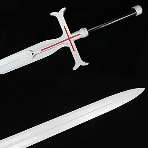 zzjj Espadas de Madera,Espadas de Juguete,Espada SamuráI De Madera para Sword Art Online,COS Heathcliff,Espada De Madera Katanas Blade,Amantes De Los Coleccionables De Armas De Anime