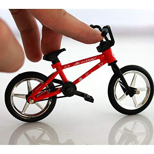 1 Unid Mini Juguetes De Bicicleta, Bicicleta Funcional Montaña Deporte Bicicleta Miniatura Metal Juego Lindo Mini Dedo BMX Juguetes Mini Dedo BMX Juguetes Mini Deportes Dedo Juguete De Bicicleta para