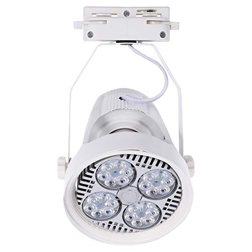 1 unidad de luz LED de riel de 220 V, luz de tienda de ropa, iluminación de cabeza de riel práctica Luz atmosféricaLuz interior