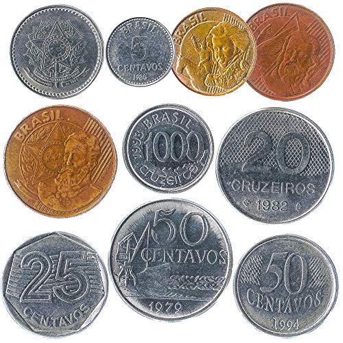 10 monedas coleccionables de América del Sur y del Norte, Europa, Asia, África y Oriente Medio Todos los conjuntos de monedas del mundo.