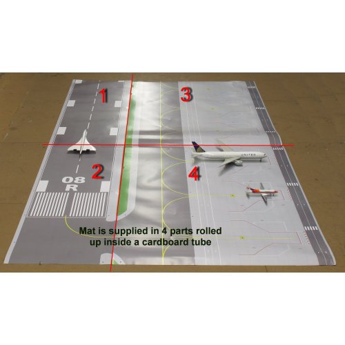 1st Choice Aiport Mat Layout Set 1/400 Scale FCAAL003